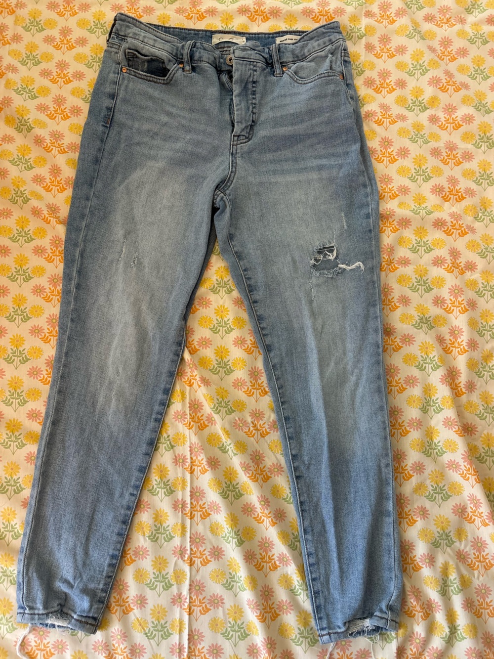 Light Blue Distressed High Rise Jessica Simpson Women’s Jeans Size 29